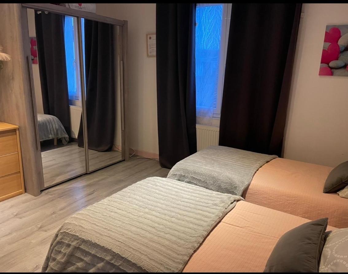 Chambre Julia Lits Separes Dieppe Bagian luar foto