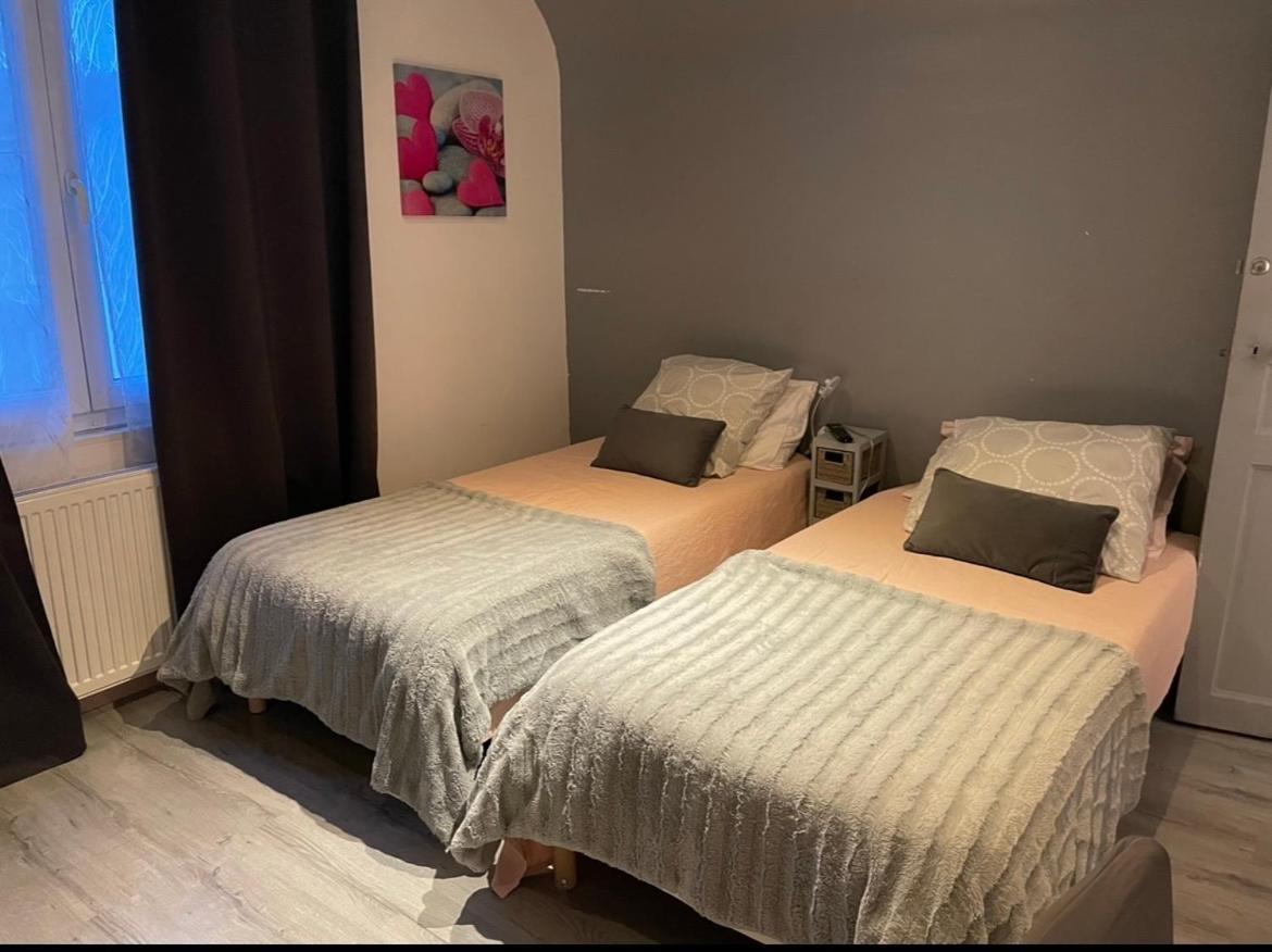 Chambre Julia Lits Separes Dieppe Bagian luar foto
